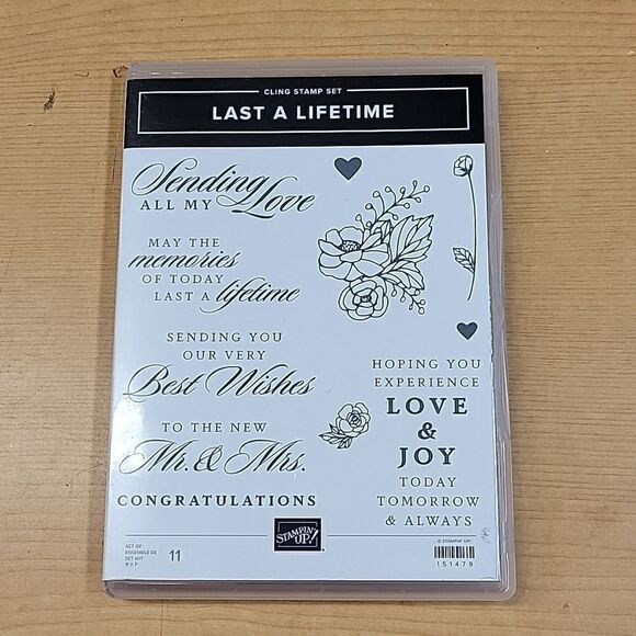 2 Stampin Up Cling Stamp Sets 1 Simon Says Stamp Set. - Picture 5 of 9